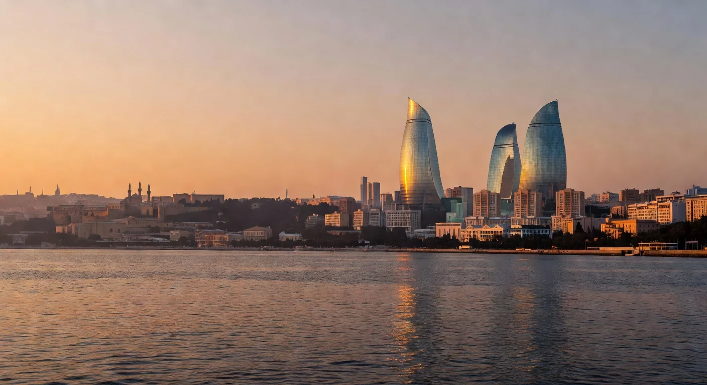 Azerbaijan landmark — hero image for Big Mac Index country report