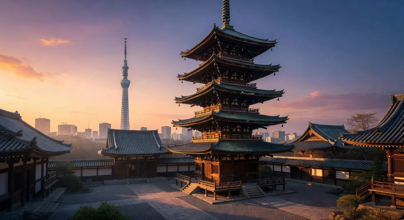 Japan landmark — hero image for Big Mac Index country report