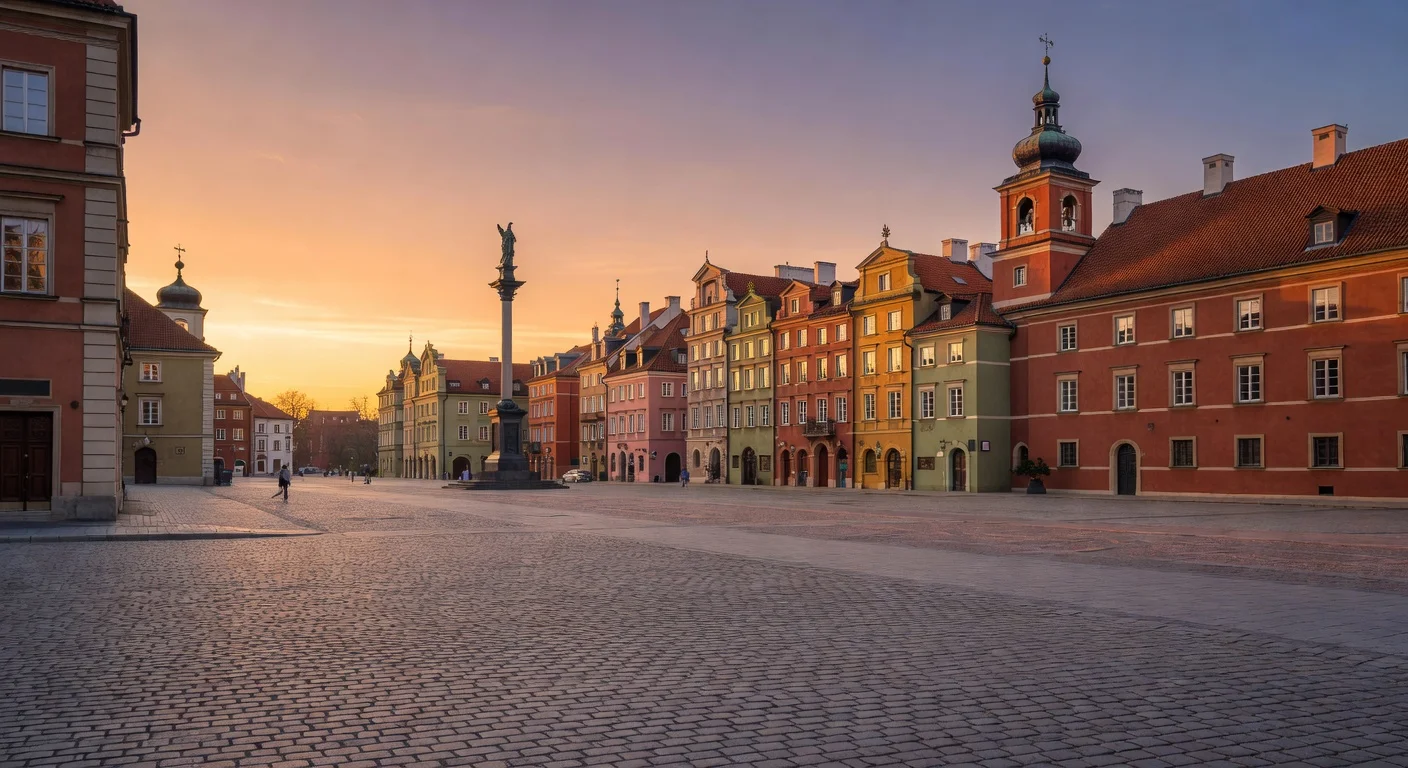 Poland landmark — hero image for Big Mac Index country report