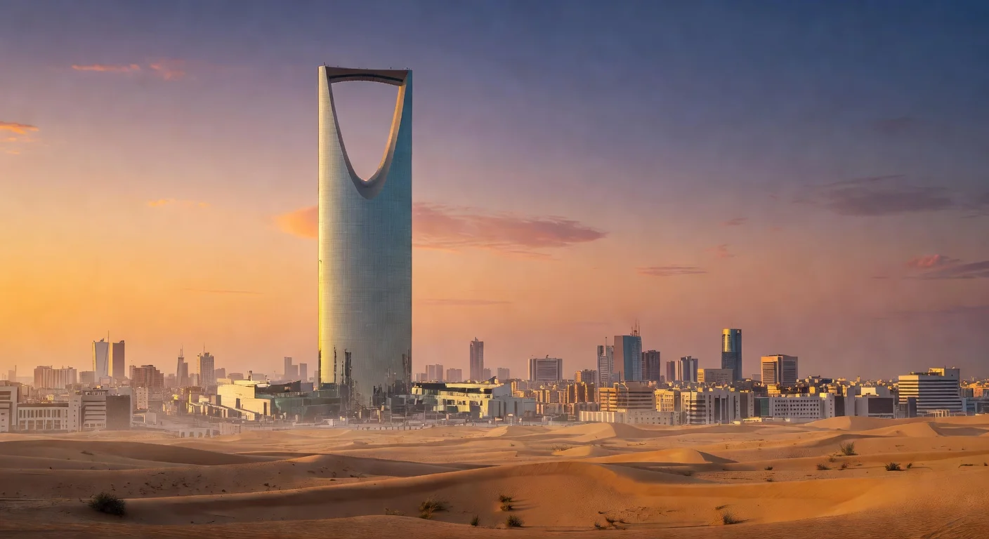 Saudi Arabia landmark — hero image for Big Mac Index country report