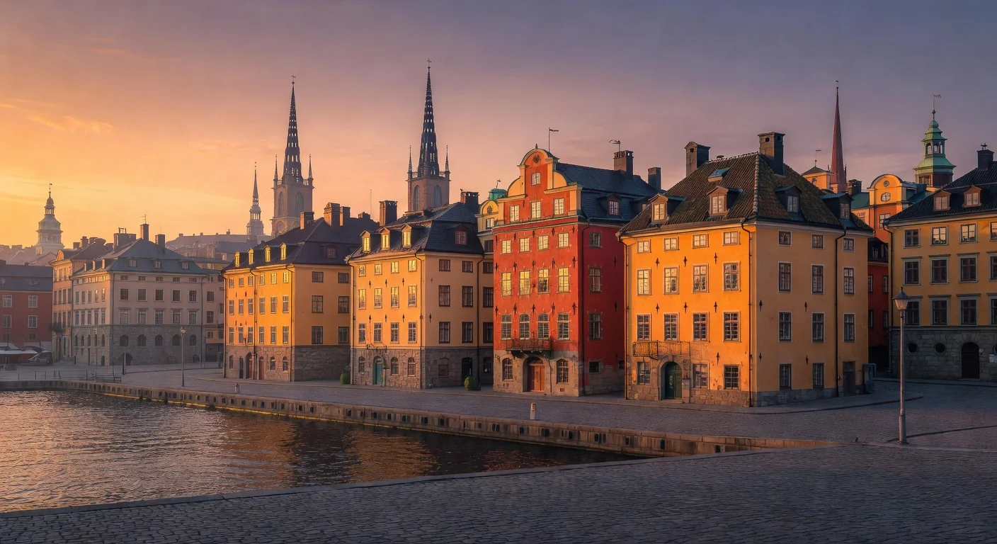 Sweden landmark — hero image for Big Mac Index country report